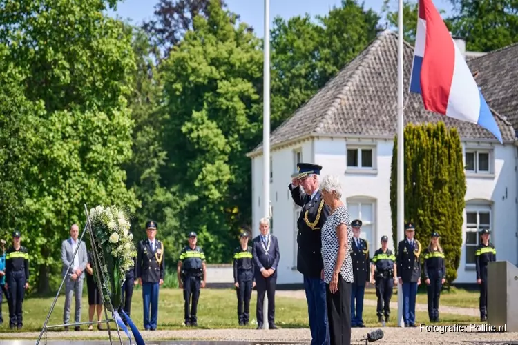 Omgekomen politiemensen herdacht